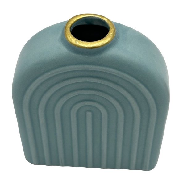 Target Accents Target Bullseye Rainbow Arch Bud Vase Set Pink Blue